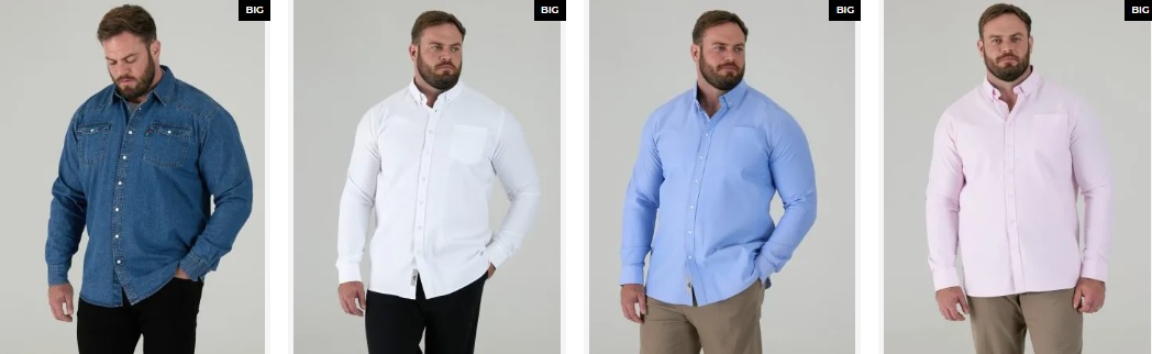 Stand Out This New Year: Trendy Big & Tall Men’s Shirts for the Countdown