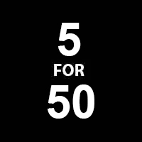 5 for £ 50 - mix &amp; match
