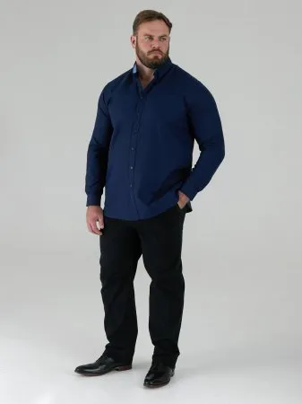 Basic Herenshirt met Lange Mouwen - Lucas – Fashablo Mode