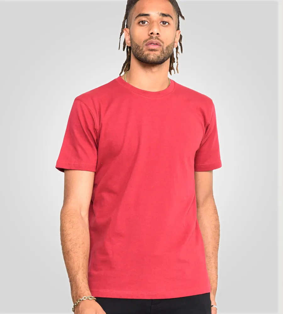 T-shirt Uomo D555: In Cotone, Maniche Corte, Taglia Unica, Maglietta Basic Per Tutti I Giorni - 2