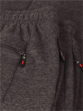 Pantalon De Jogging Rockford Albert Pour Homme - Taille élastique, Poches Zippées, Gris (Taille XL)