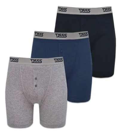 Duke Direct Duke London Big Mens Pack Of Three Cotton Boxer Short DRI