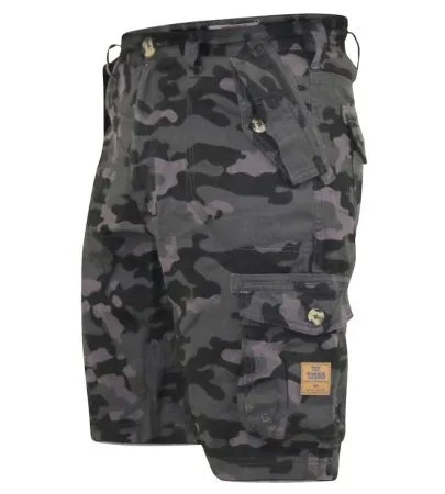 Heren Cargo Combat Shorts met Multi Zakken Katoen Sneldrogend Lichtgewicht (Grootte: 32W, Kleur: Groen
