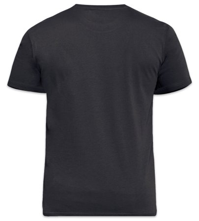 D555 Big & Tall 5 PACK Combed Cotton Crew Neck T-Shirt-BLACK
