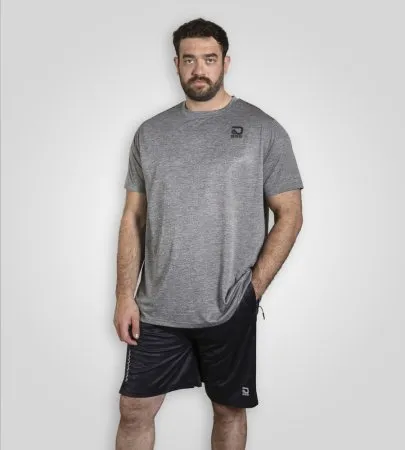 D555 Big & Tall Royal Core T-Shirt - Men's Premium Cotton, Crew Neck, Available 2XL To 7XL