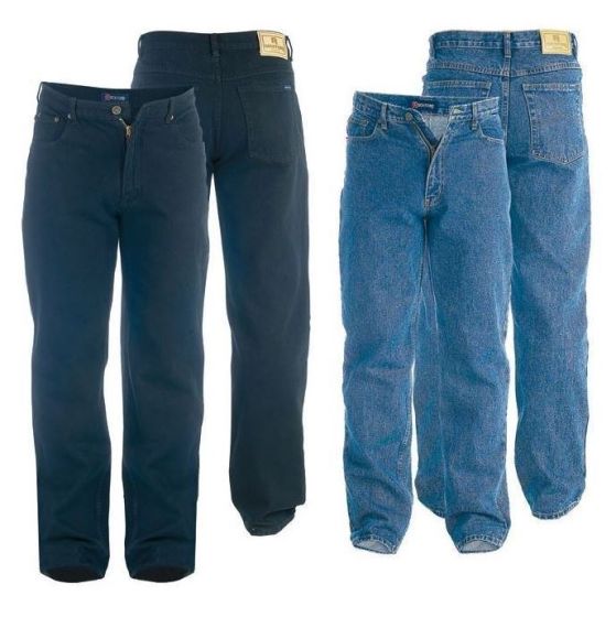 mens stretch jeans with comfort waist